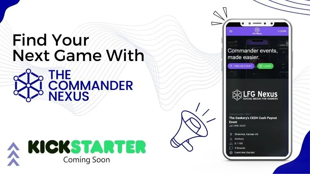 The Commander Nxus announcement logo